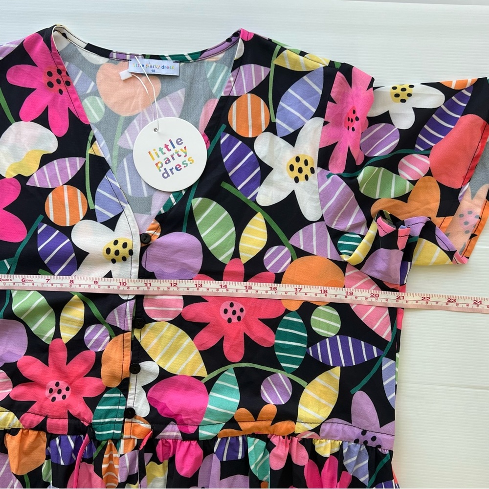 LPD Little Party Dress Justine Spring Fling Jumpsuit One-Piece Floral Size S 10 - Picture 12 of 14